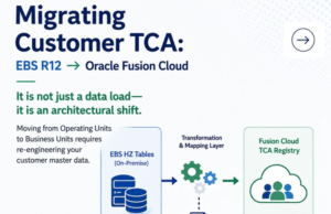 Mastering Customer TCA: EBS R12 -> Oracle Fusion Cloud